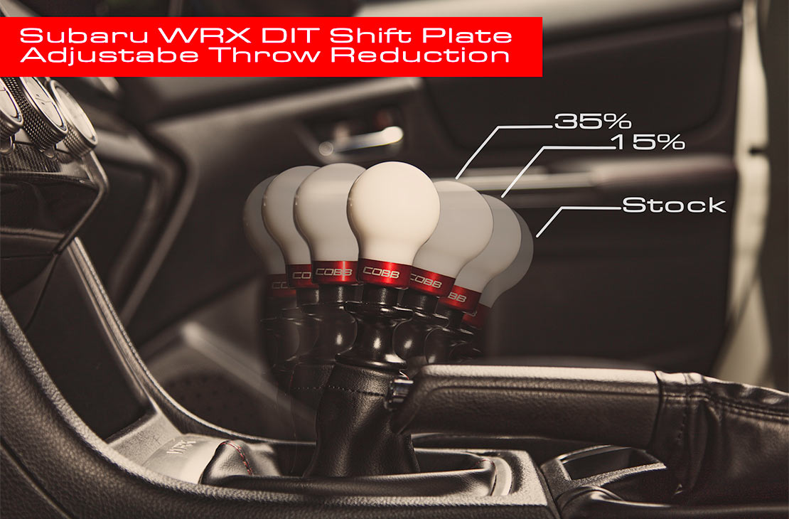 Subaru Stage 1 + Drivetrain Package WRX 2015-2023 (Tall Weighted COBB Knob)