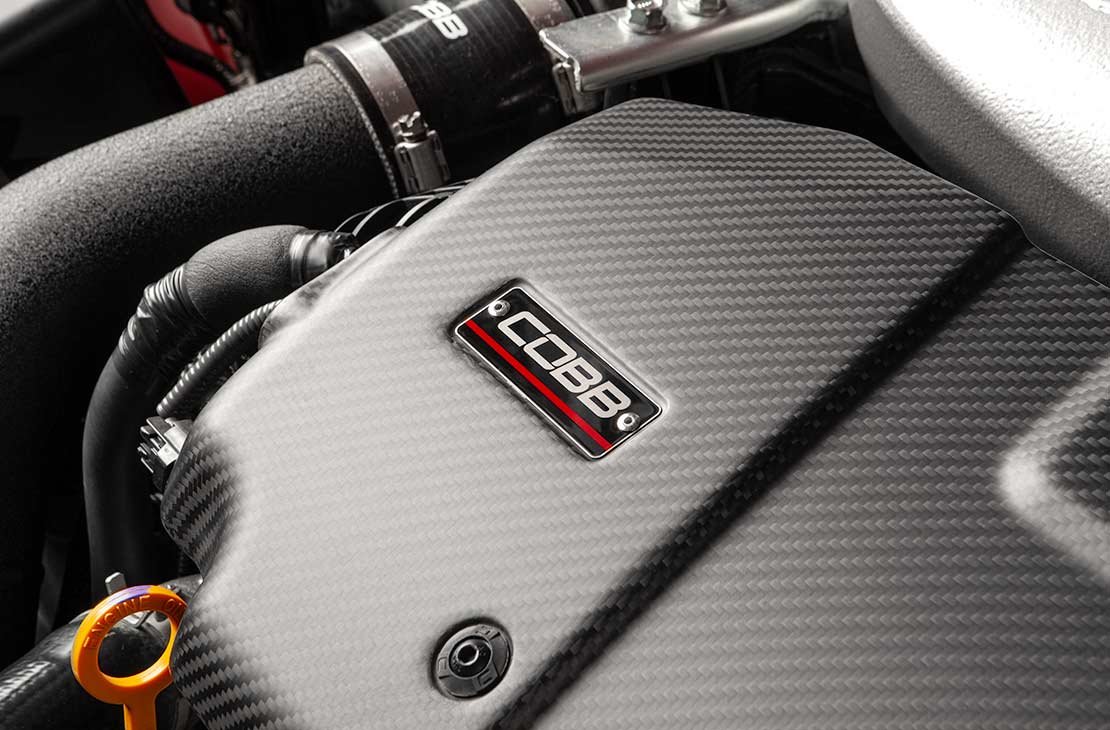 Subaru Redline Matte Carbon Fiber Engine Cover WRX 2022-2025