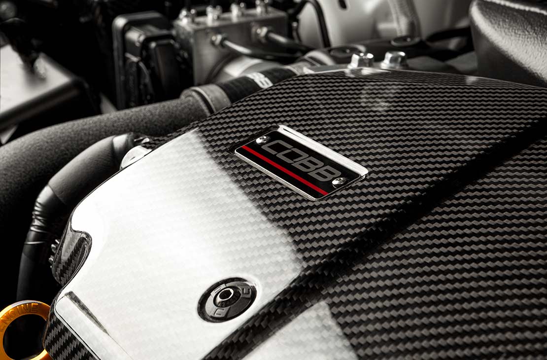 Subaru Redline Gloss Carbon Fiber Engine Cover WRX 2022-2025