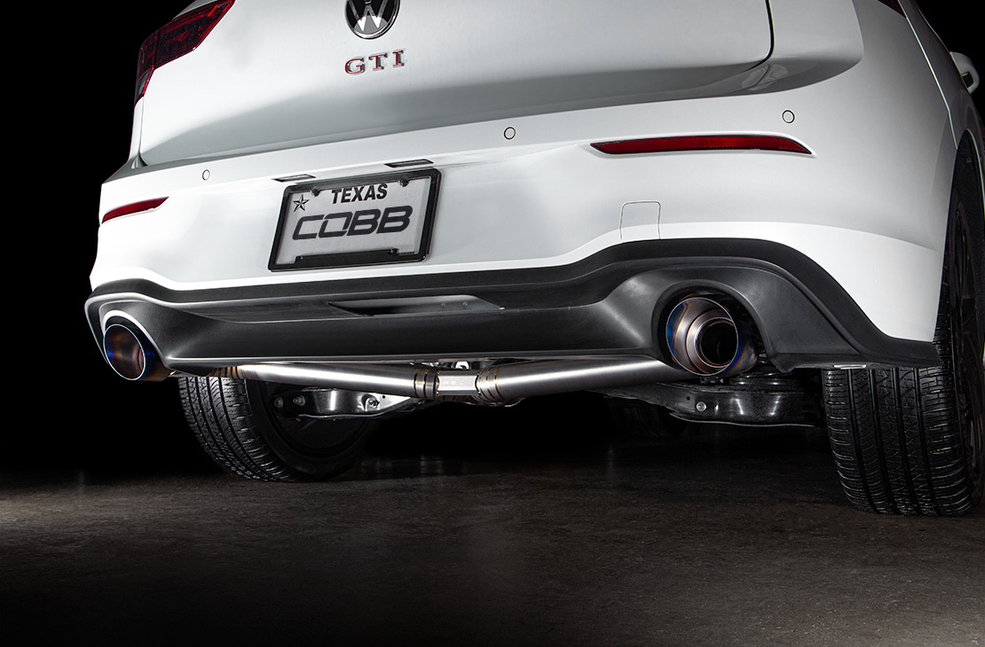 Volkswagen Titanium Cat-Back Exhaust (Mk8) GTI