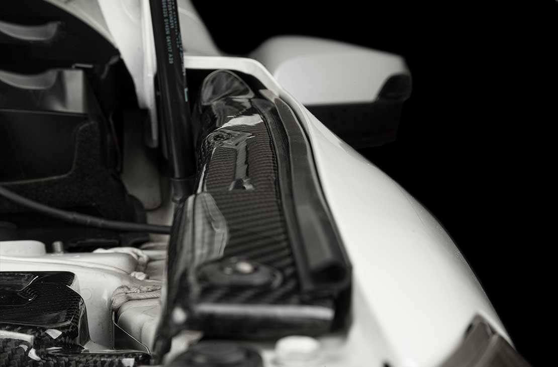 Subaru Redline Gloss Carbon Fender Shrouds WRX 2015-2021, STI 2015-2021, TYPE RA 2018, S209 2019