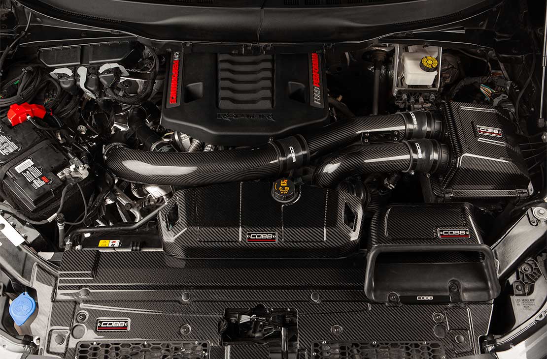 Redline Carbon Fiber Turbo Inlets for Ford F-150/Raptor (Gen3) 2021-2026