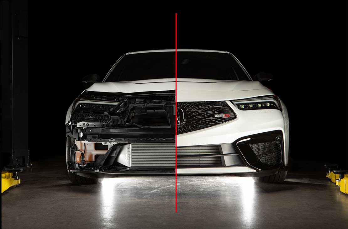 Intercooler Kit (Silver) for Honda Civic Type R (FL5), Acura Integra Type-S (DE5)