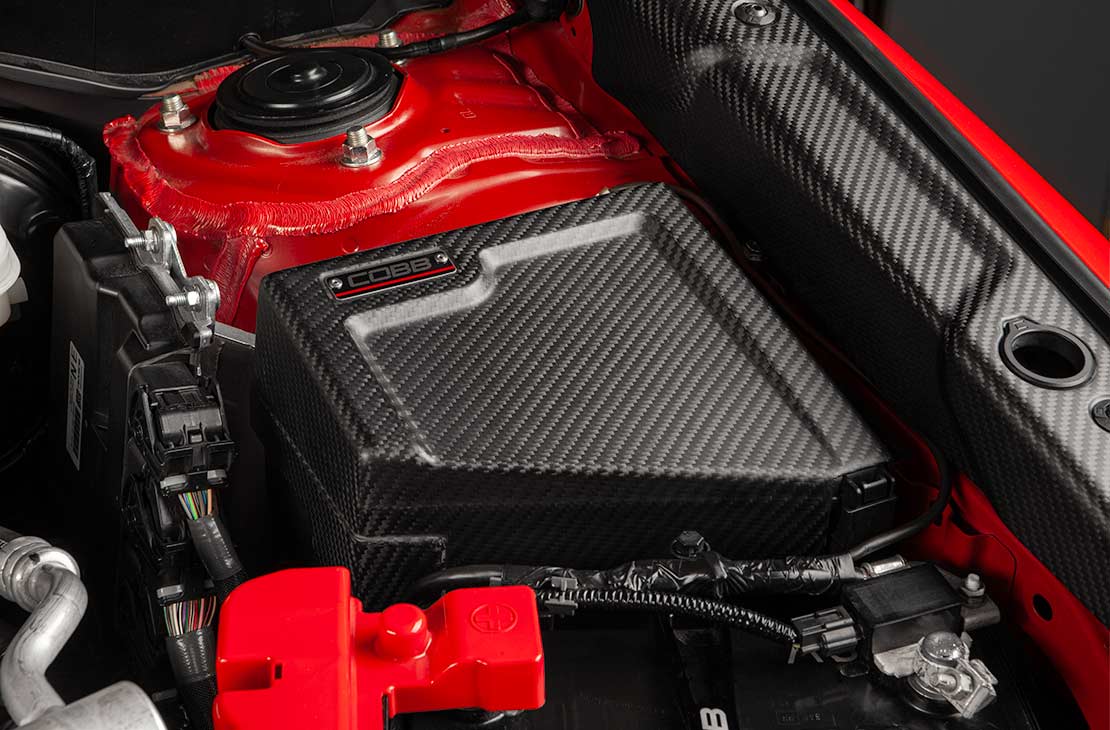Subaru Redline Matte Carbon Fiber Fuse Cover (Driver Side) WRX 2022-2025