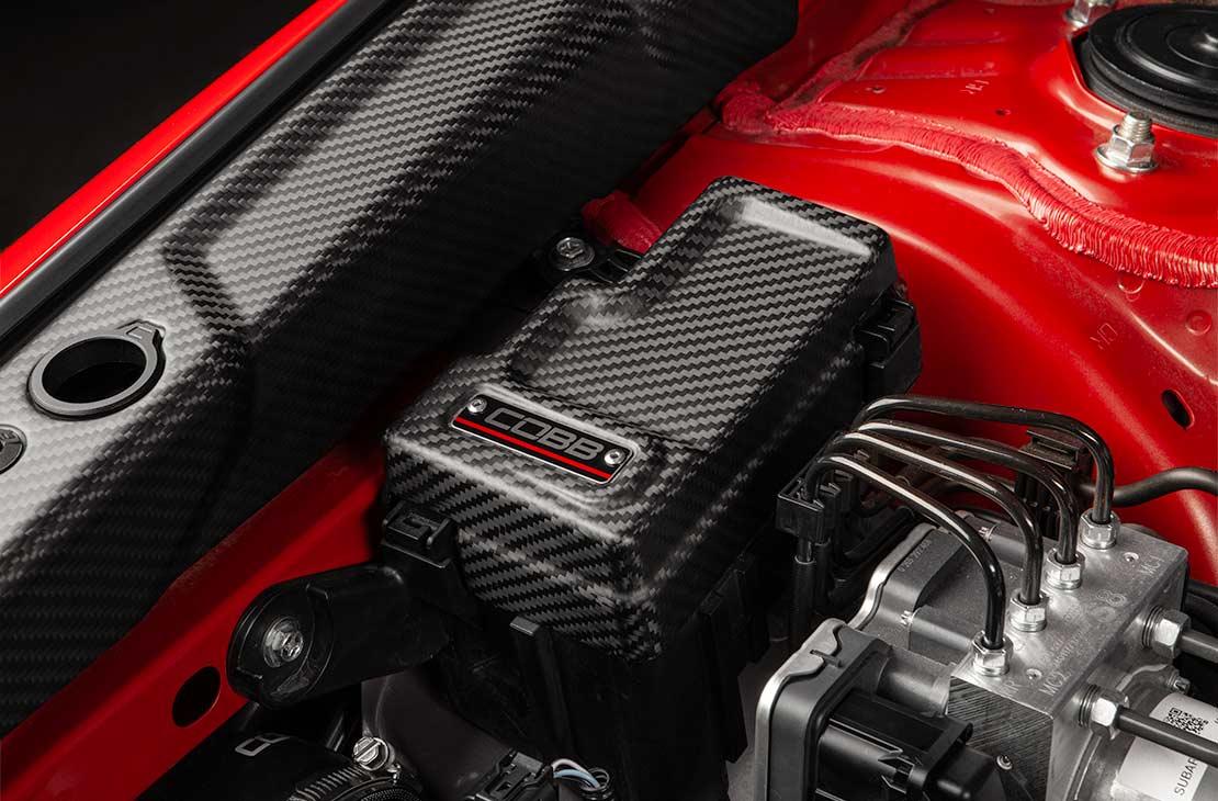 Subaru Redline Matte Carbon Fiber Fuse Cover (Passenger Side) WRX 2022-2025
