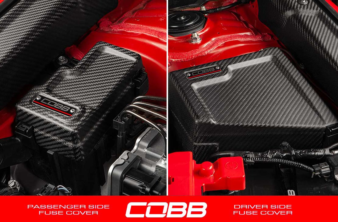 Subaru Redline Matte Carbon Fiber Fuse Cover (Passenger Side) WRX 2022-2025