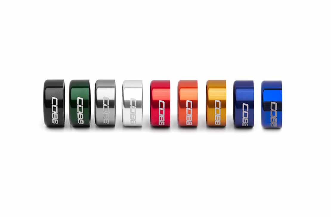 COBB Knob Trim Rings for Focus ST/Fiesta ST, Subaru BRZ/Toyota GR86, VW GTI/GLI/Golf R