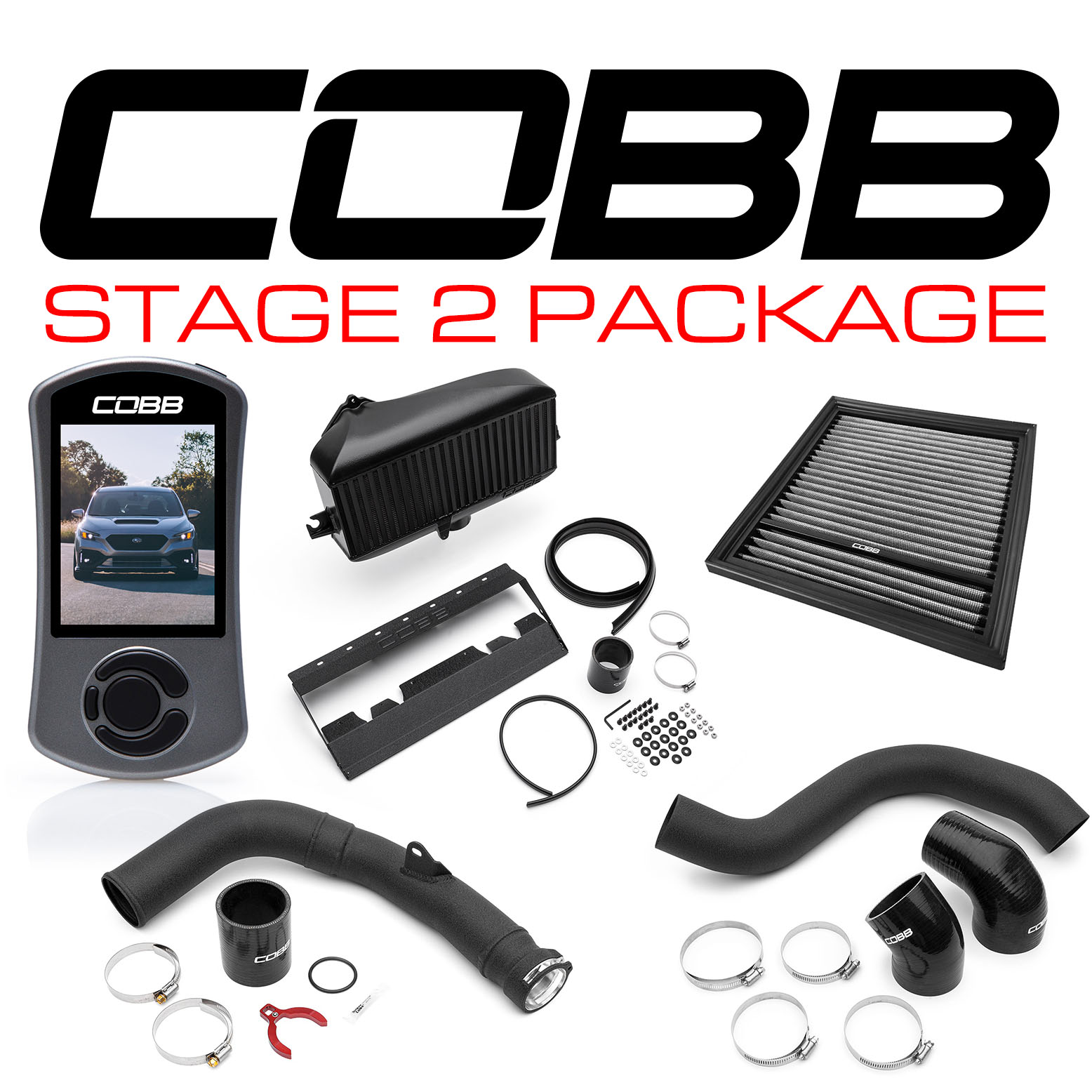 Subaru Stage 2 Power Package Black WRX 2022-2023