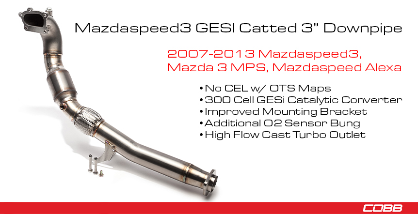 Mazdaspeed GS Downpipe