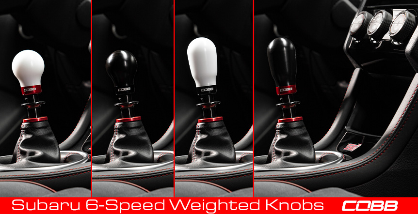 Wrx weighted outlet shift knob