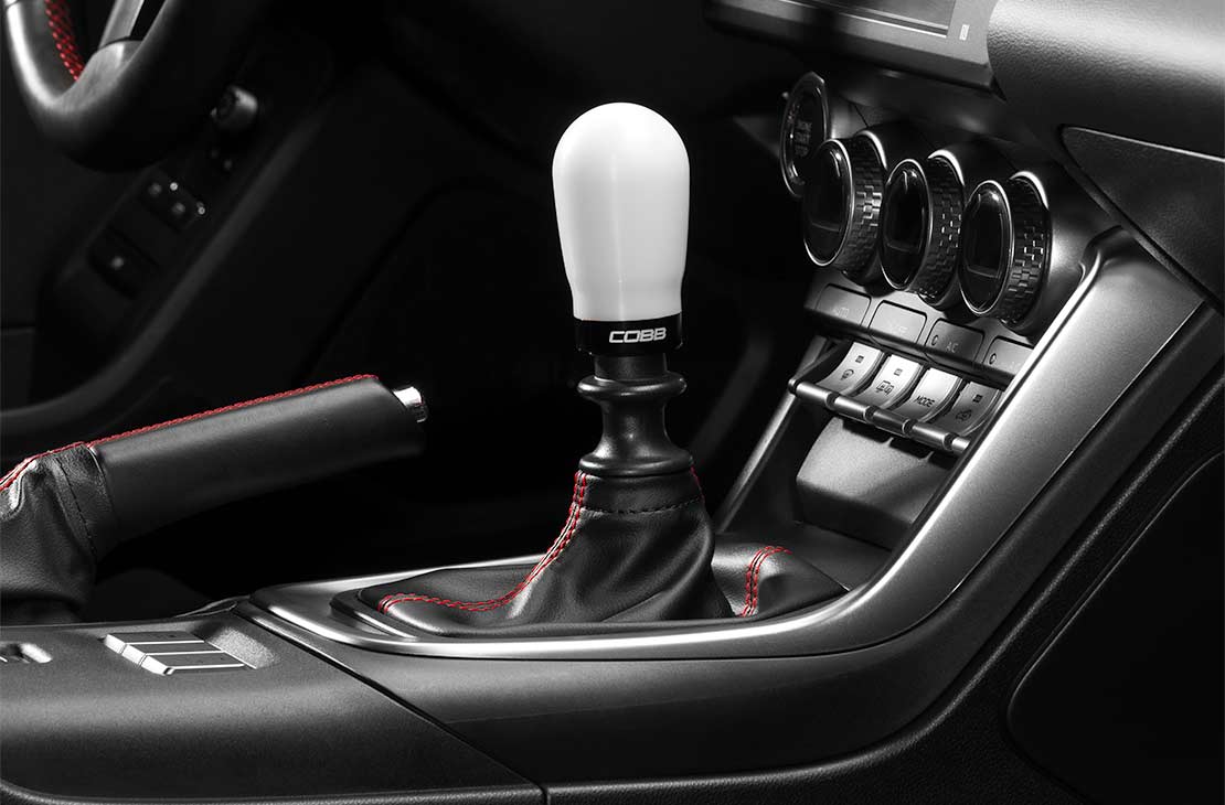 Tall Weighted COBB Knob for Subaru BRZ, Scion FR-S, Toyota GT-86/GR86, Ford Focus ST/RS, Fiesta ST