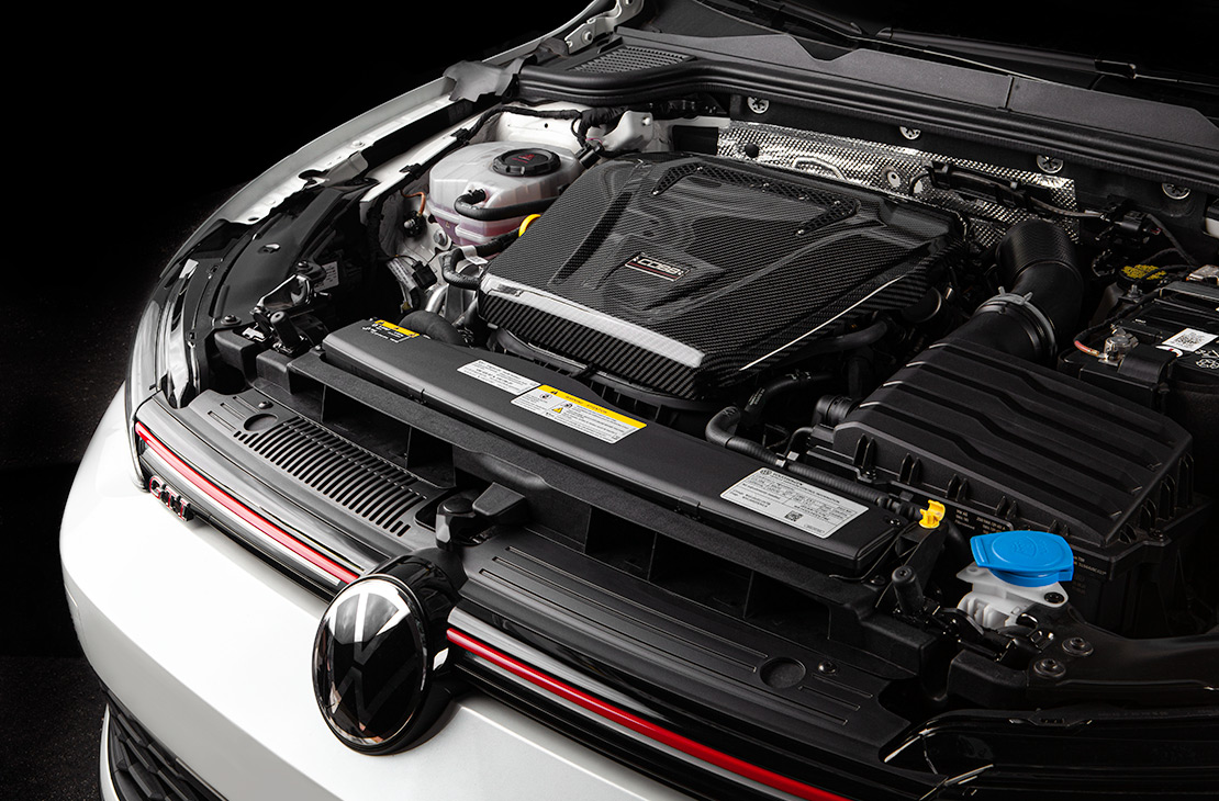 Redline Carbon Fiber Engine Cover for Volkswagen (Mk7) Golf, (Mk7/Mk7.5/Mk8) GTI, Golf R, (A7) Jetta GLI and Audi (8V) A3/S3