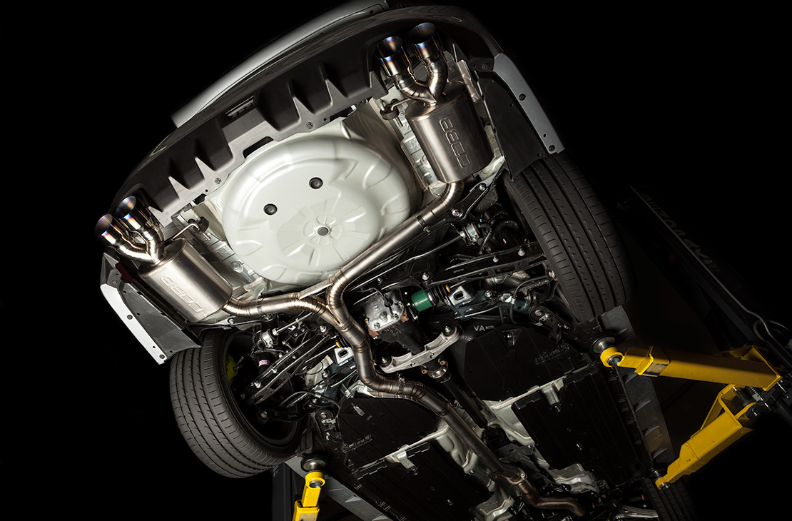 Subaru Turboback Exhaust System Titanium STI Sedan 2011-2014, WRX Sedan 2011-2014