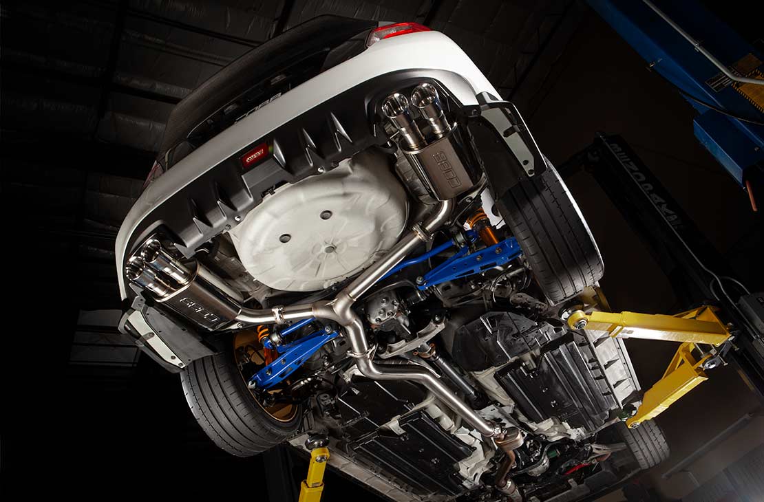 Subaru Stainless Steel GV/VA Sedan Cat-Back Exhaust WRX 2011-2021, STI 2011-2021