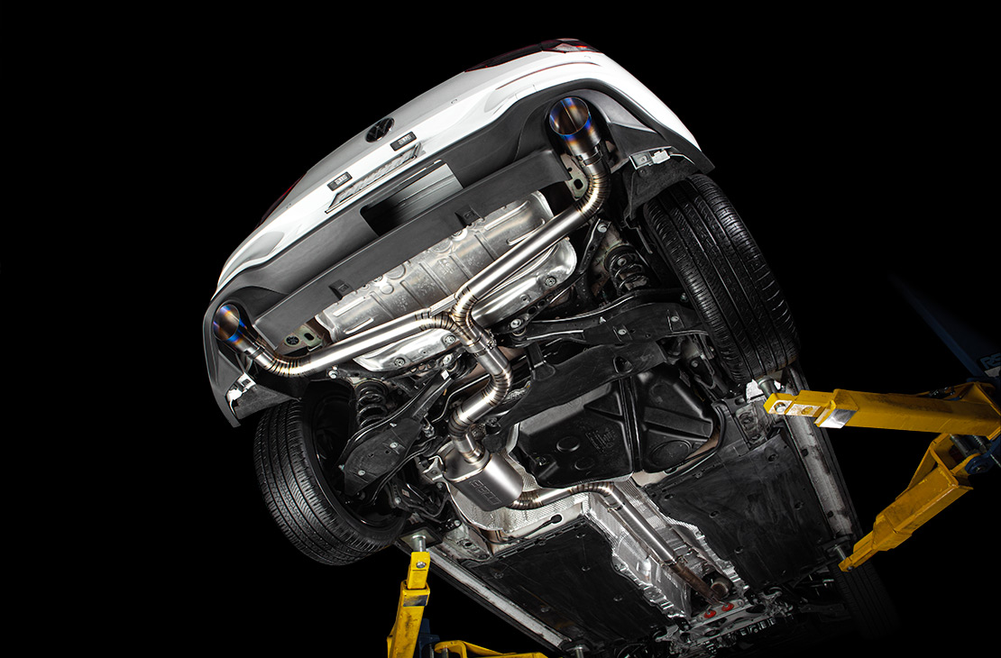 Volkswagen Titanium Cat-Back Exhaust (Mk8) GTI