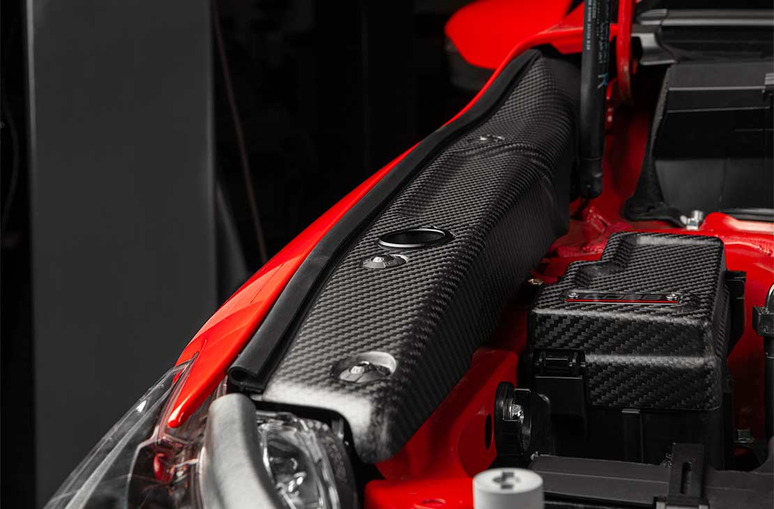 Subaru Redline Matte Carbon Fender Shrouds WRX 2022-2025