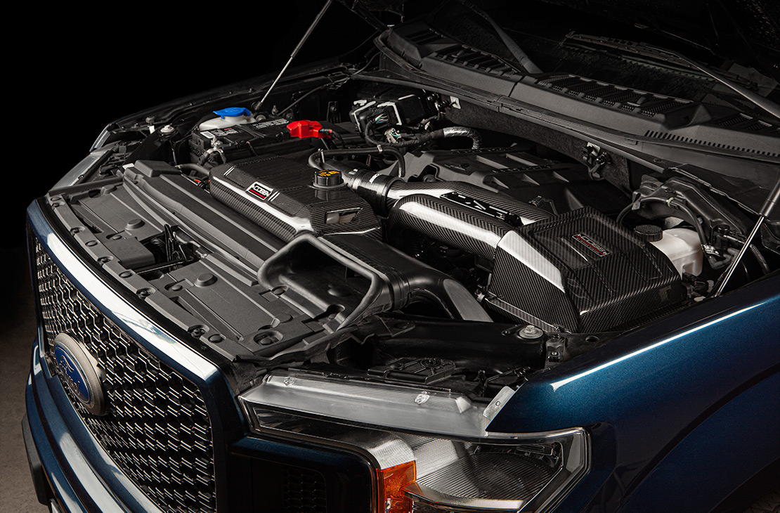 Ford Stage 2 Redline Carbon Fiber Power Package Black F-150 2.7L 2018-2020