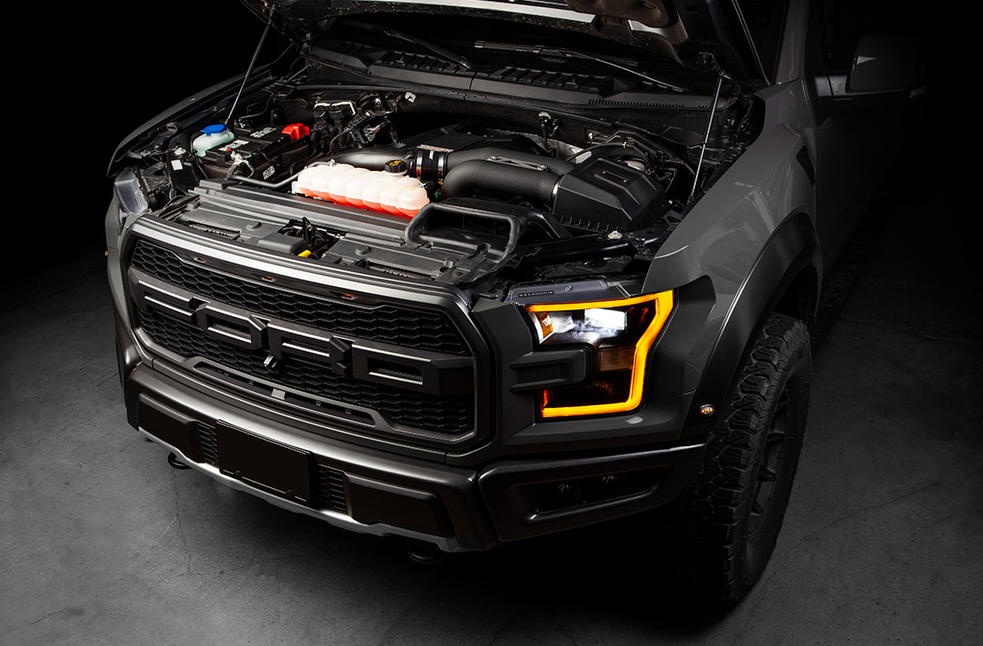 Ford Stage 2 Power Package Black (Factory Location Intercooler) F-150 Ecoboost Raptor / Limited