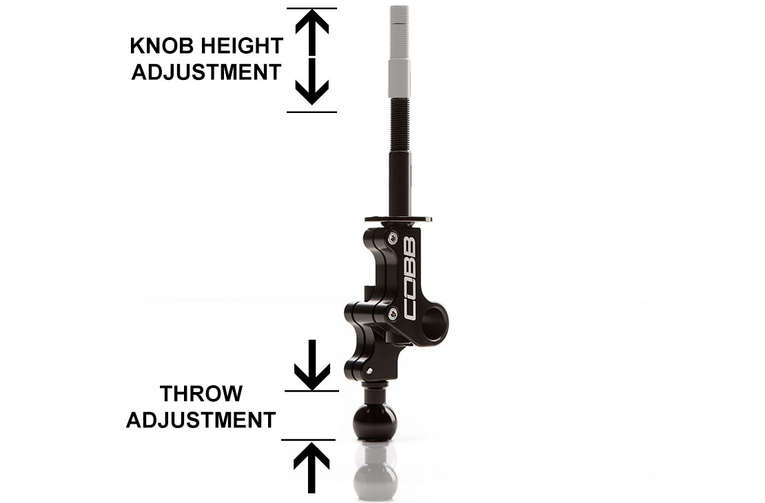 Subaru 6-Speed Double Adjustable Short Throw Shifter