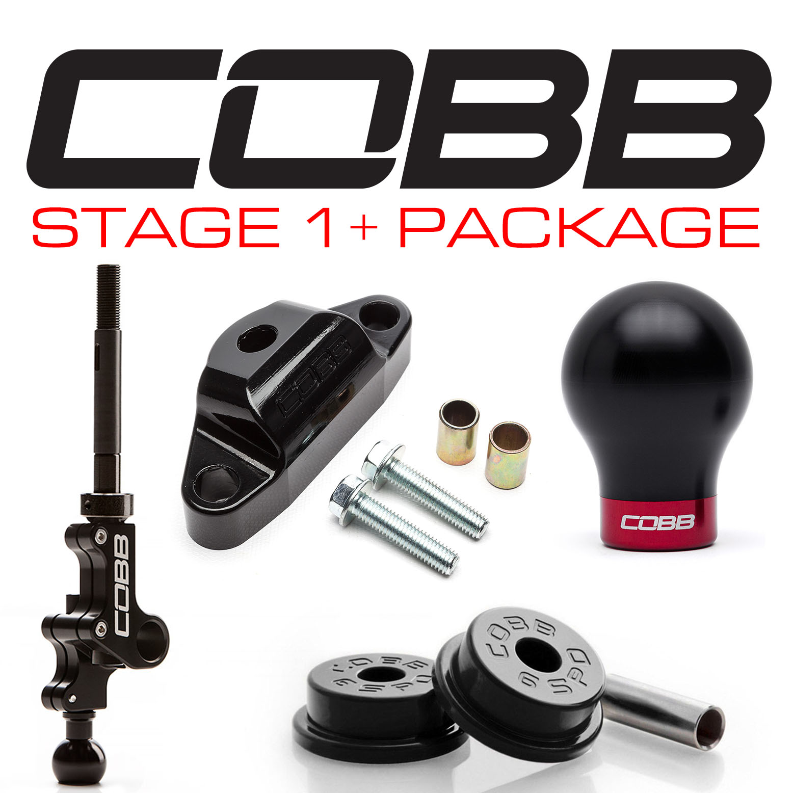 Subaru LGT Spec B 6MT Stage 1+ Drivetrain Package (Weighted COBB Knob)