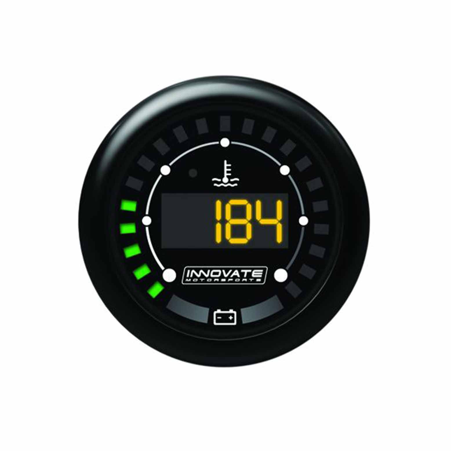 Innovate Motorsports MTX-D: Digital Dual Function Water Temp & Battery Voltage Gauge