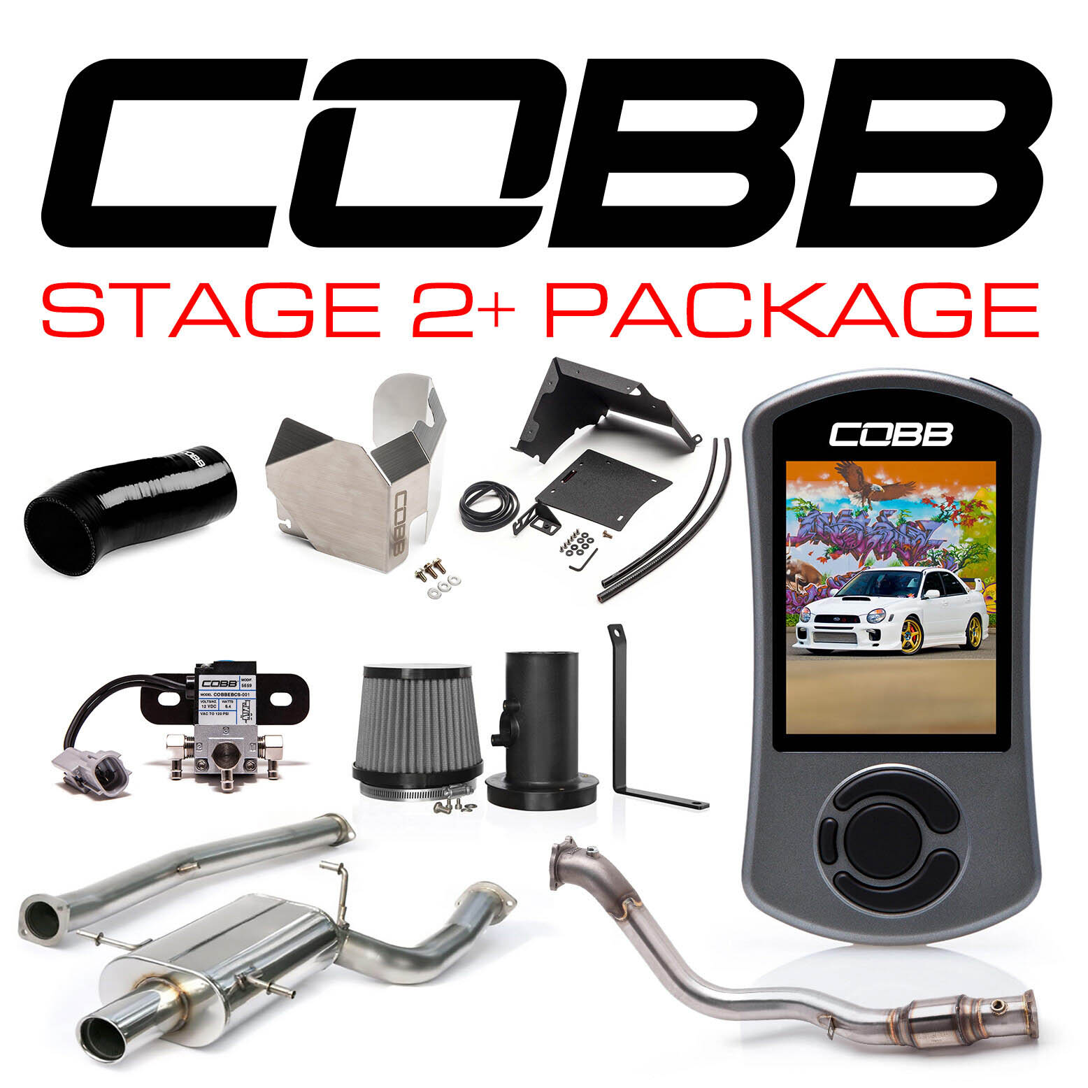 COBB Tuning Subaru 02 05 WRX Stage 2 Power Package with V3
