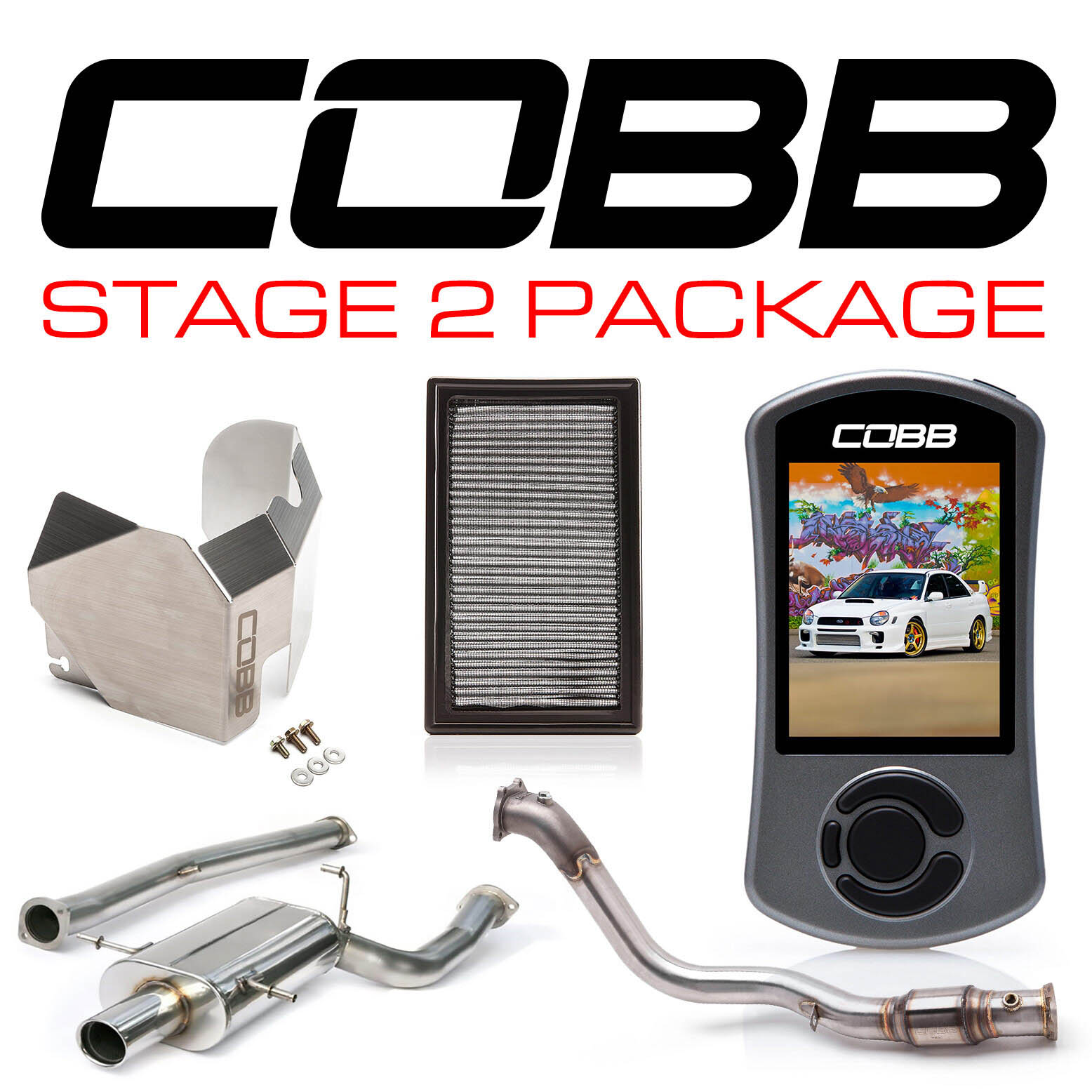 Subaru 02-05 WRX Stage 2 Power Package w/V3