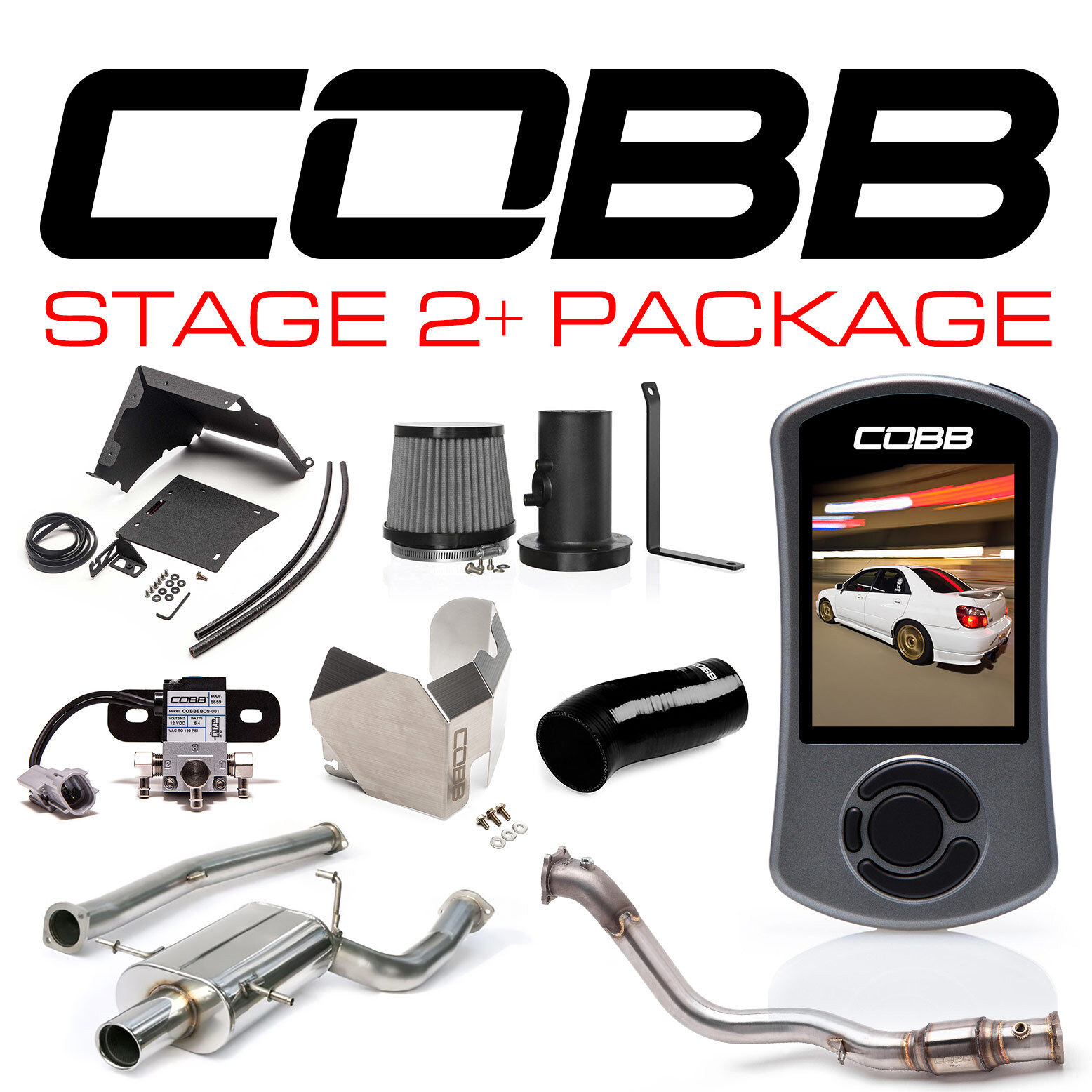 Power package. Cobb Subaru. Стейдж 2+. Revo ароматизатор.