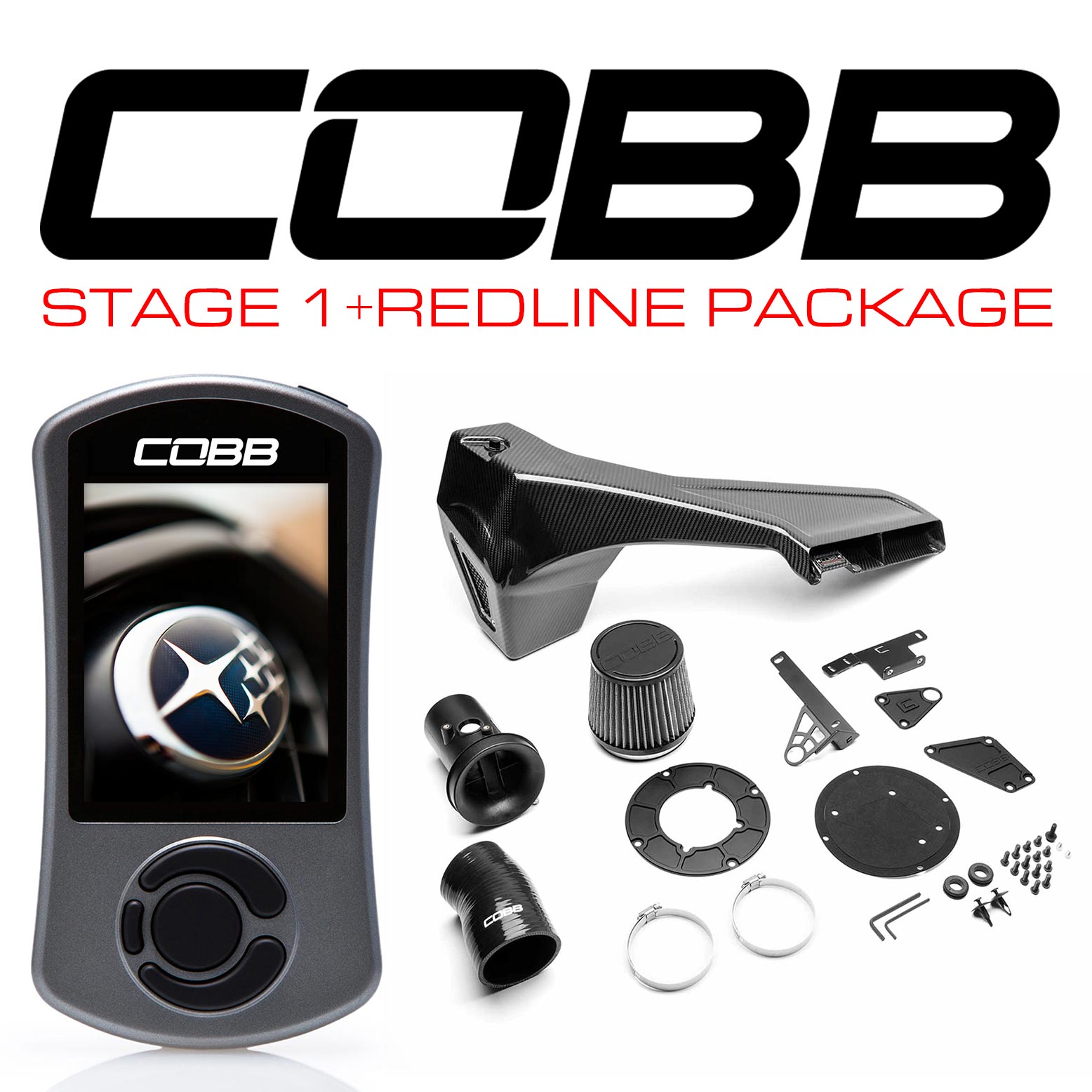 Stage 1+ Redline Power Package for Subaru WRX 2008-2014, STI 2008-2014
