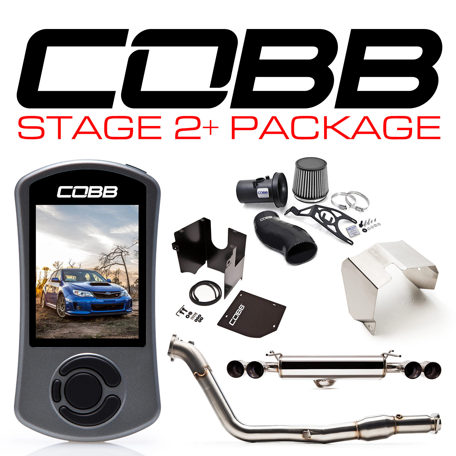 COBB Tuning - Subaru 08+ STI Wagon Stage 2+ Power Package with V3