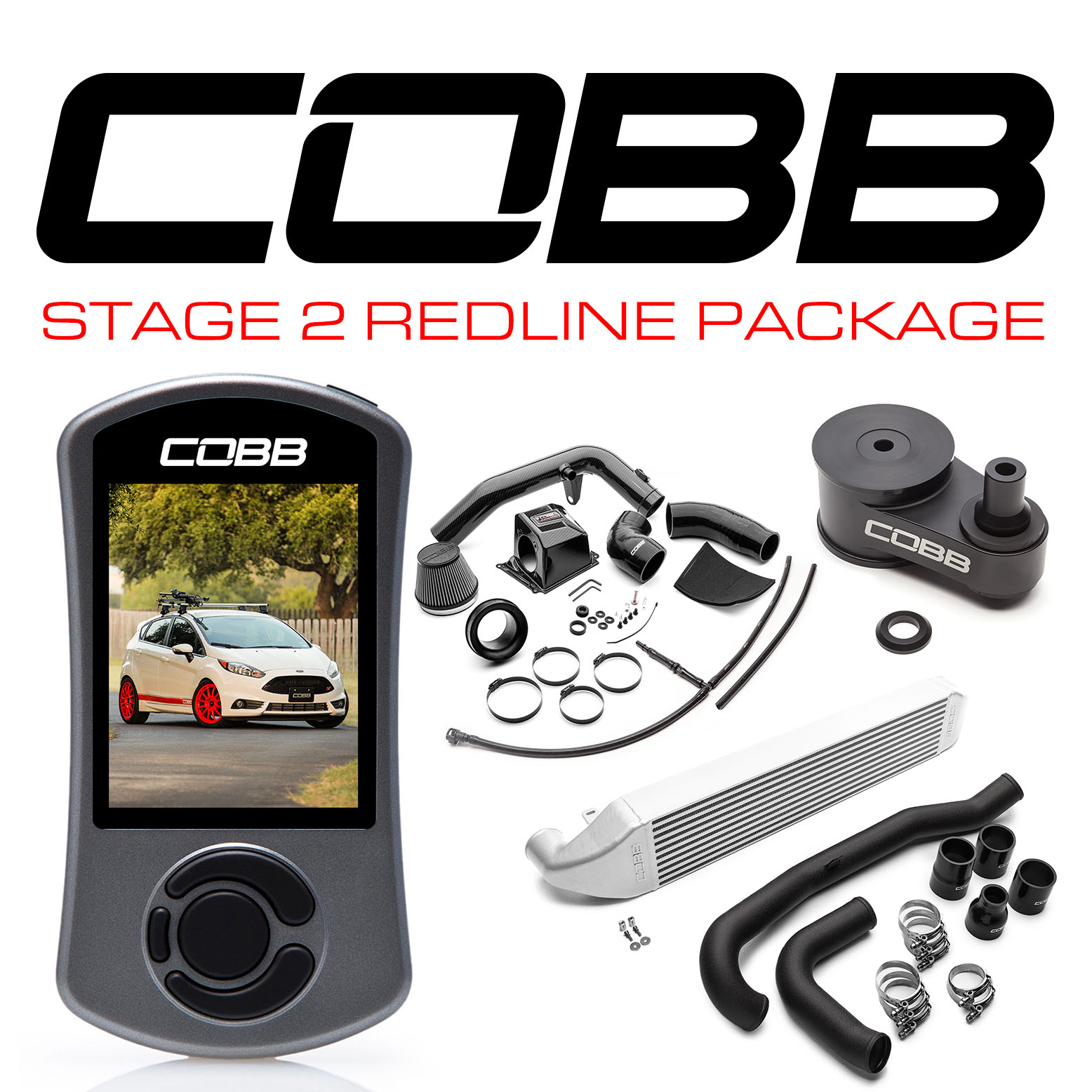 Ford Stage 2 Redline Carbon Fiber Power Package Fiesta ST 2014-2019