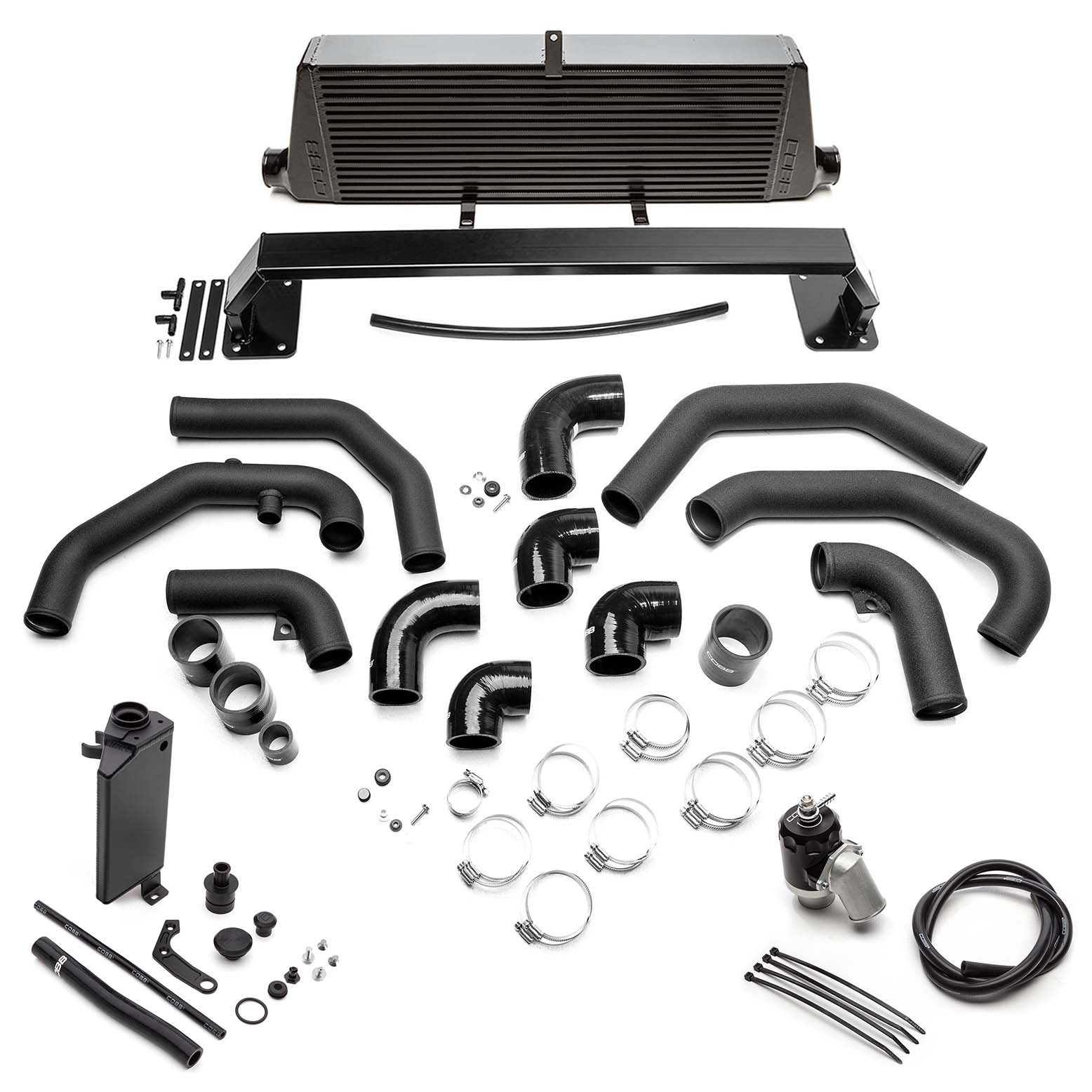 Subaru Front Mount Intercooler Kit (Black) STI 2011-2014