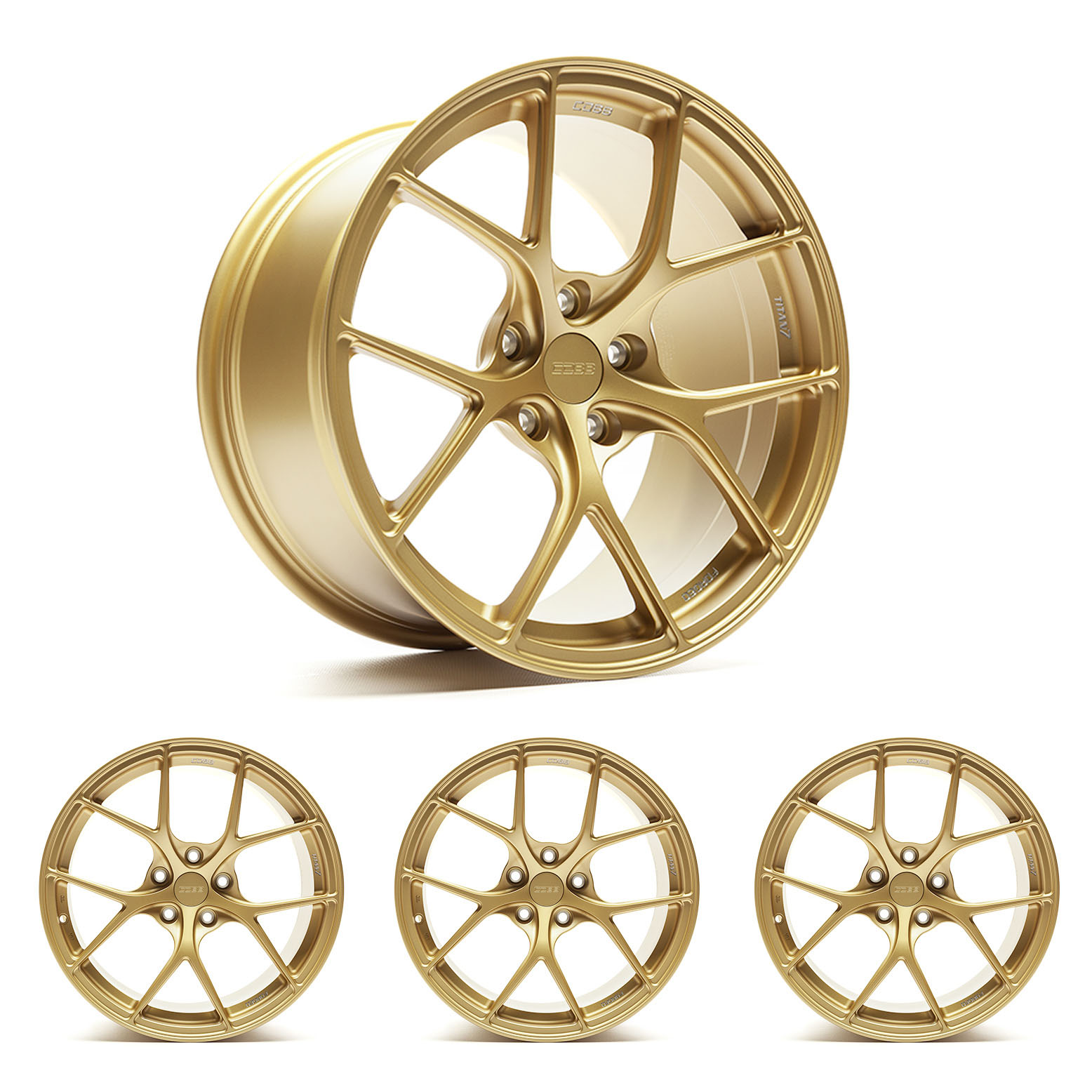 COBB Tuning - Titan7 T-S5 COBB Edition Cyber Gold Wheels