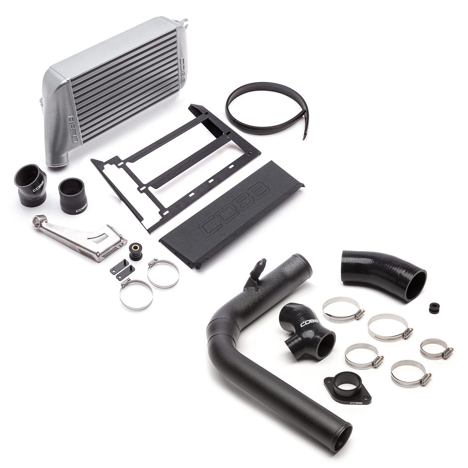 Subaru Top Mount Intercooler Kit Silver WRX 2015-2021