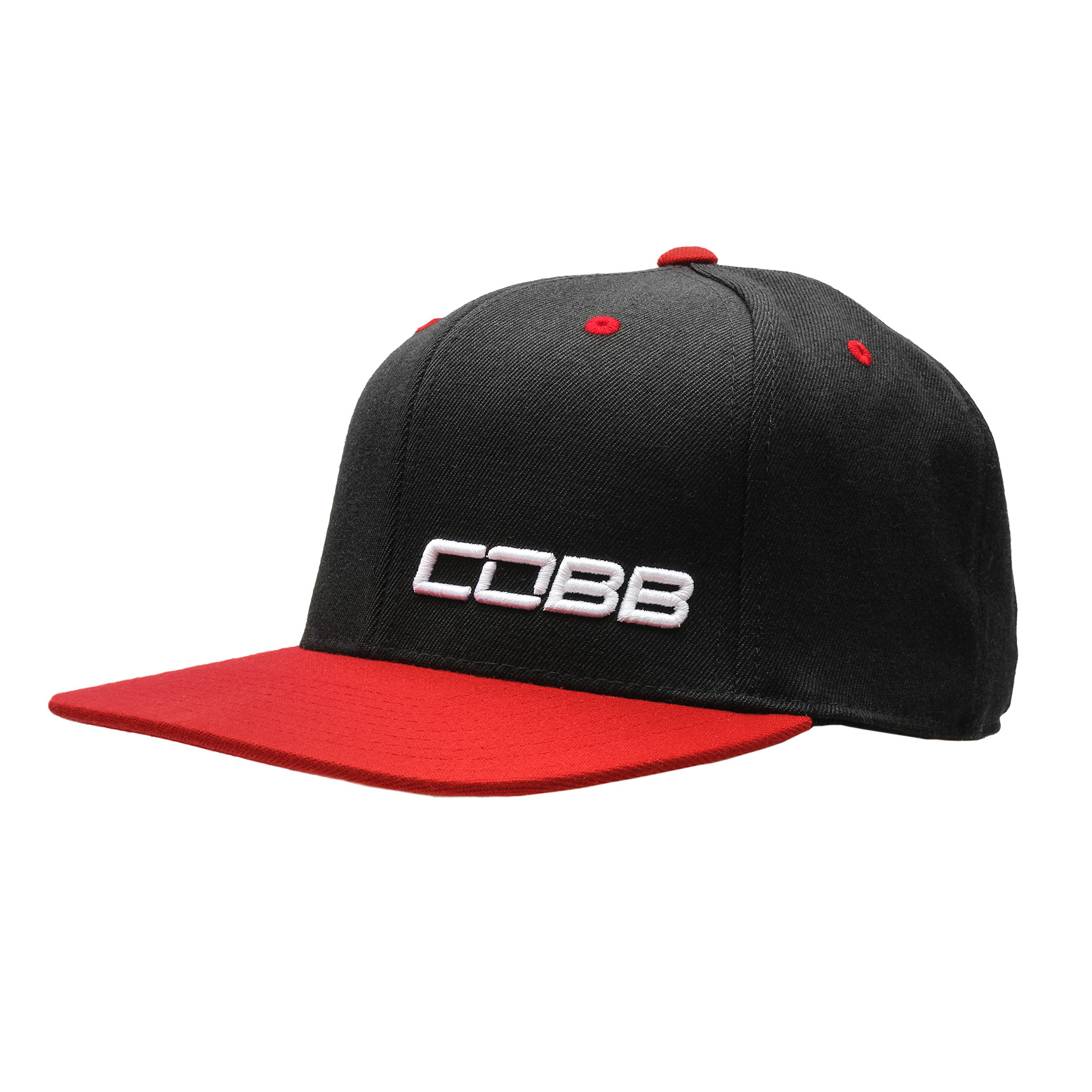 Black-Red Snapback COBB Cap