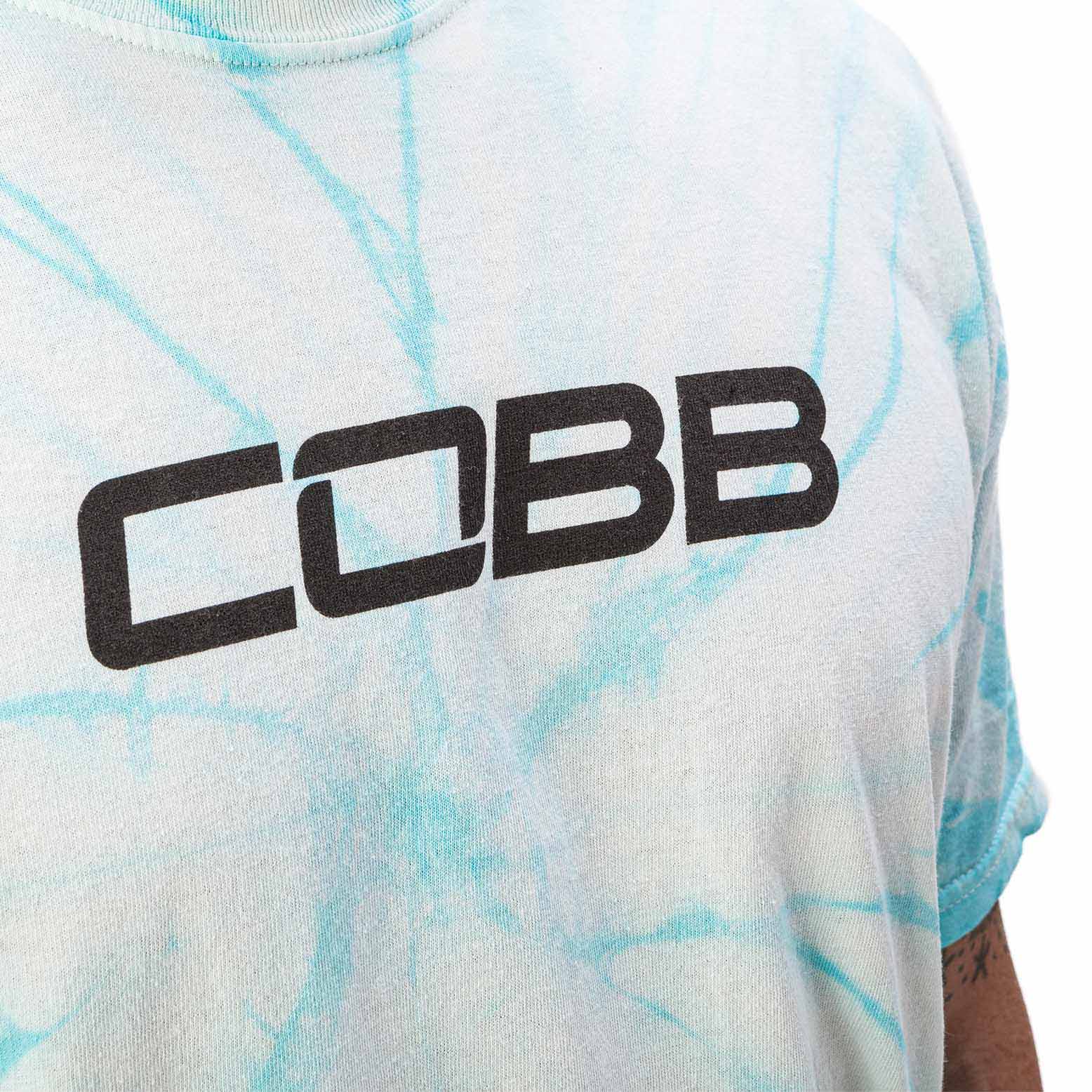 COBB 2021 Summer Tie-Dye Shirt Cyan