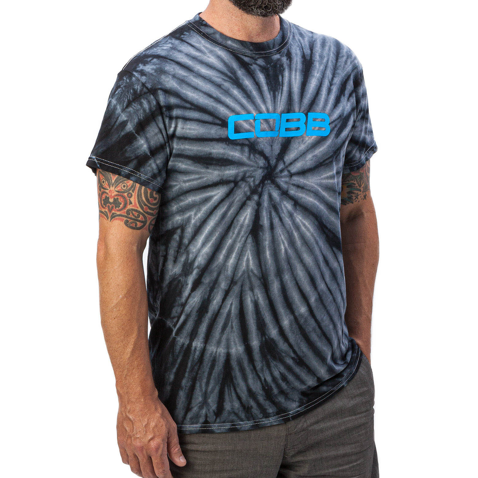 COBB 2021 Summer Tie-Dye Shirt Black