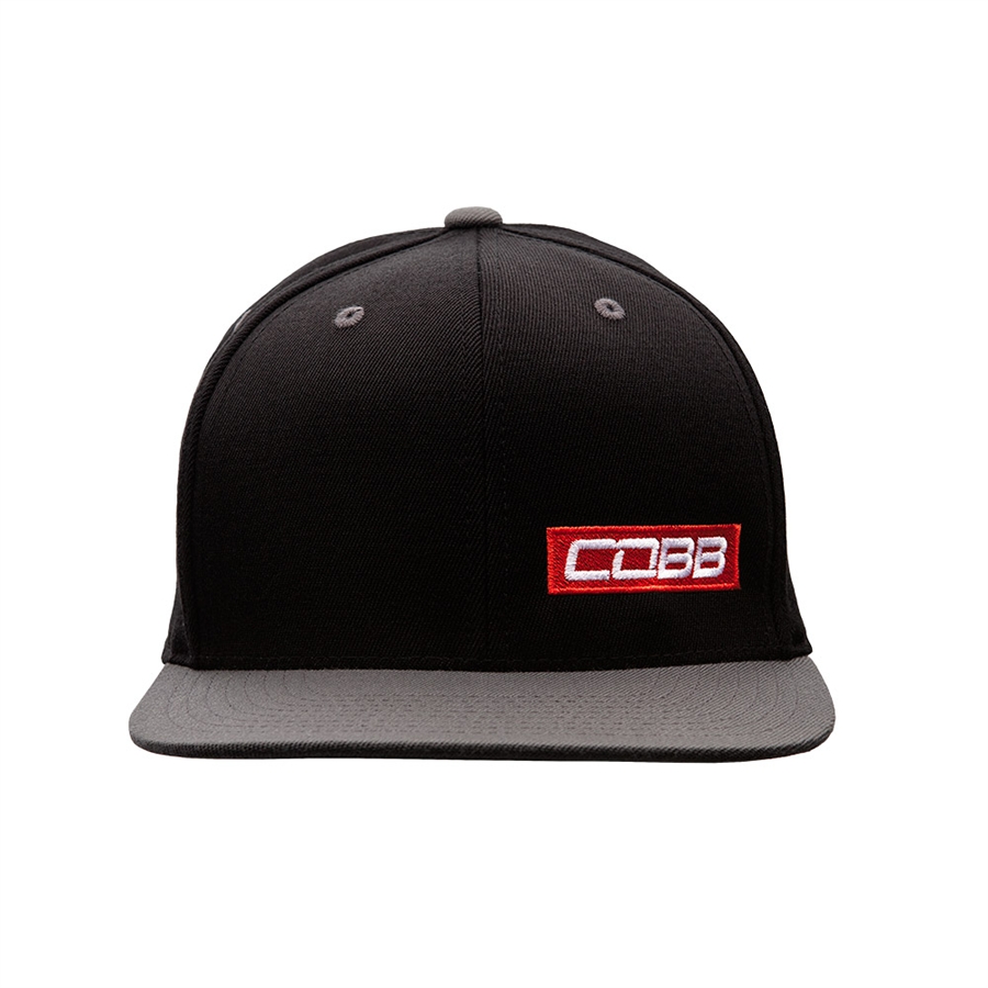 Black-Gray Snapback COBB Cap