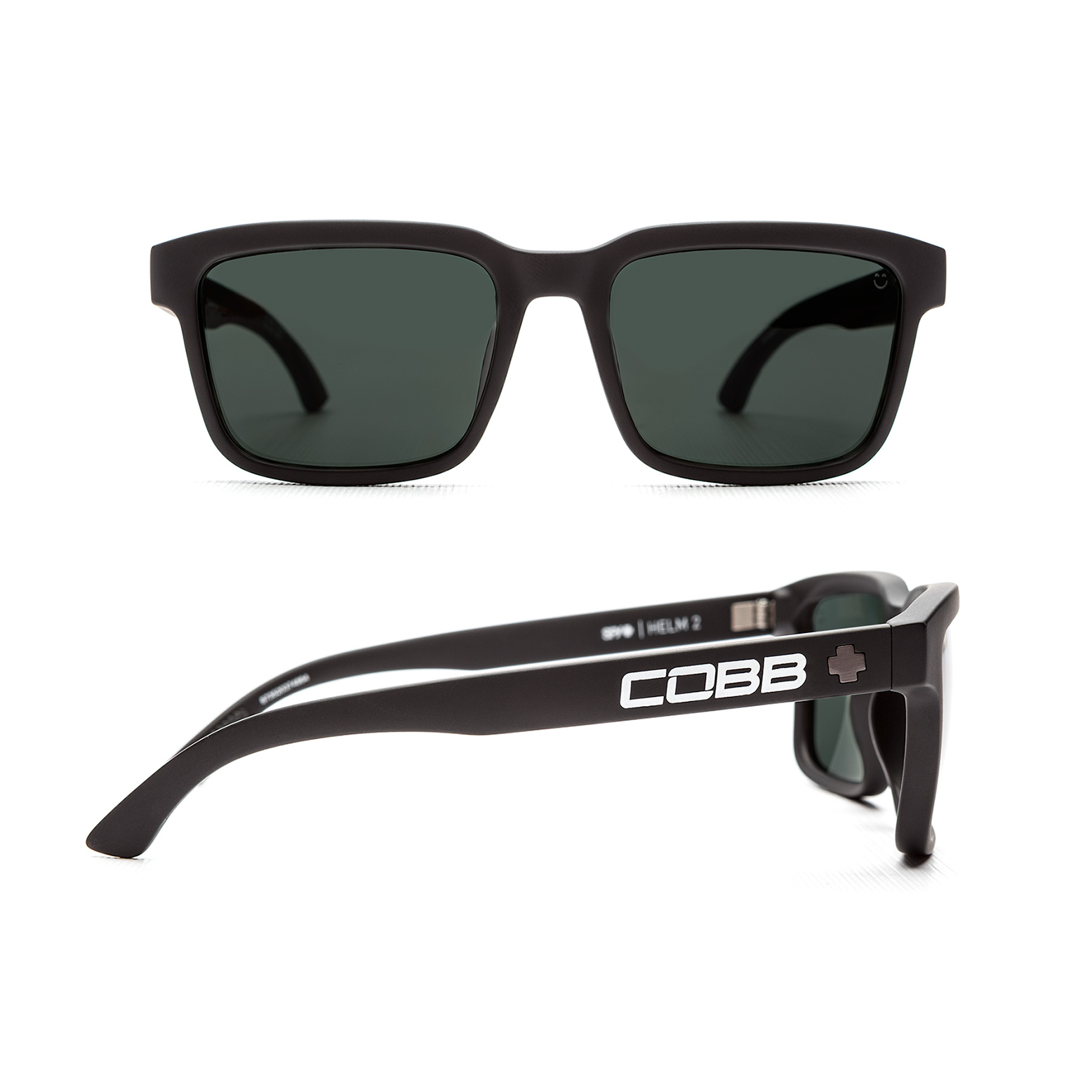 COBB x SPY Optic Helm 2 Polarized Sunglasses Happy Gray Green
