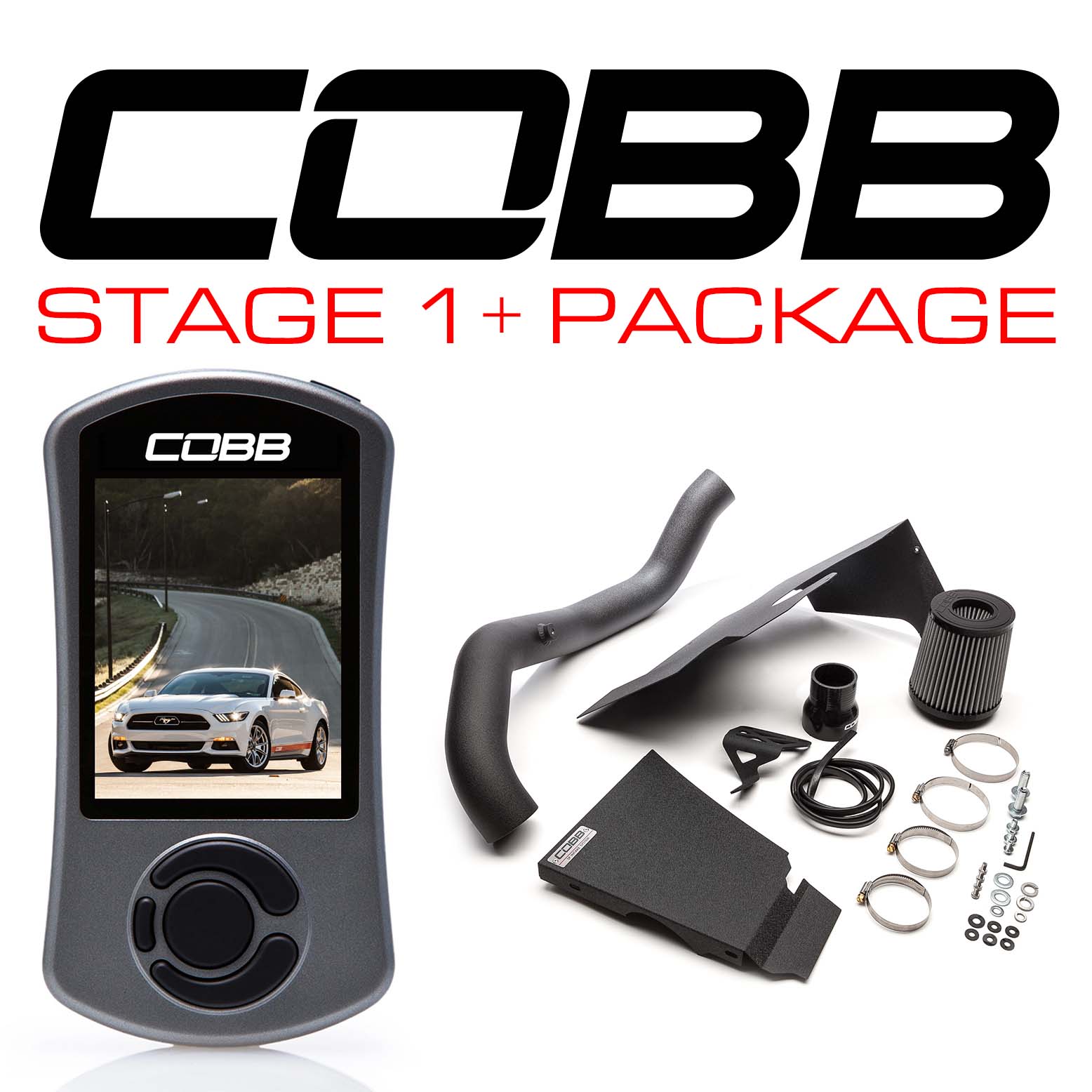 Stage 1+ Power Package for Ford Mustang EcoBoost 2015-2017