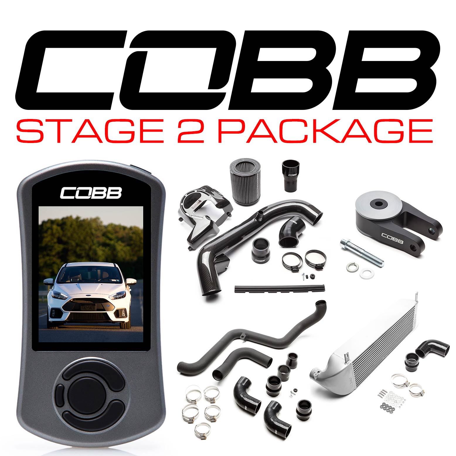 Ford Stage 2 Power Package Silver Focus RS 2016-2018
