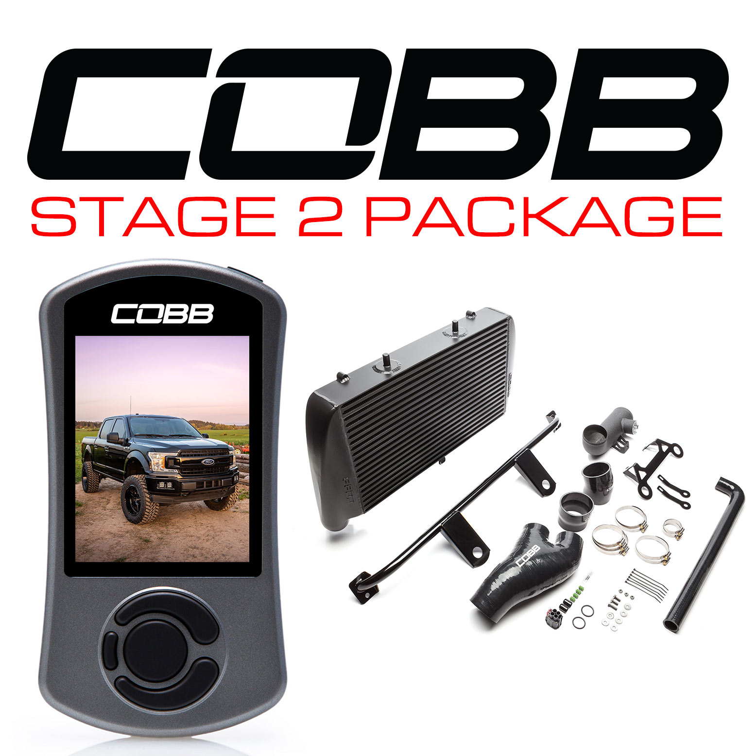 Ford Stage 2 Power Package Black (No Intake) F-150 Ecoboost 3.5L 2020