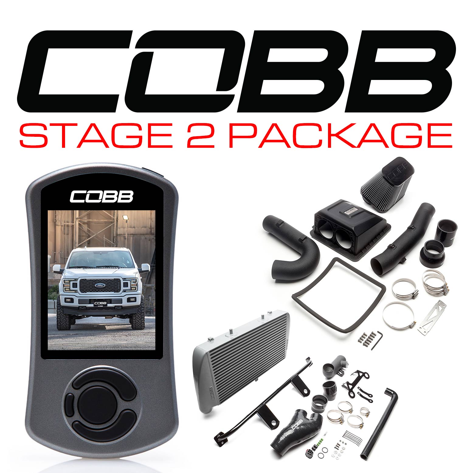 Ford Stage 2 Power Package Silver F-150 2.7L 2018-2020