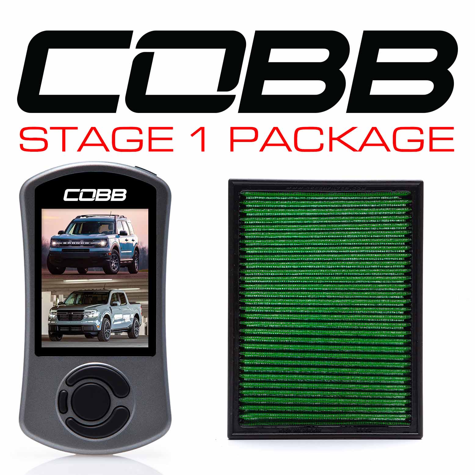 Stage 1 Power Package Ford Maverick, Bronco Sport Badlands 2.0L EcoBoost