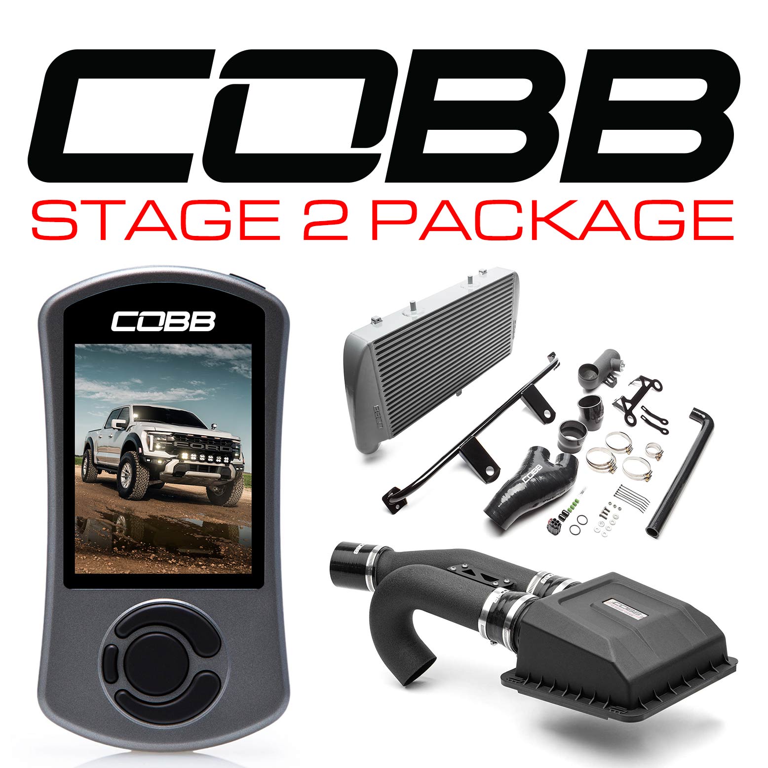 Stage 2 Power Package Silver for Ford Raptor 2024-2025
