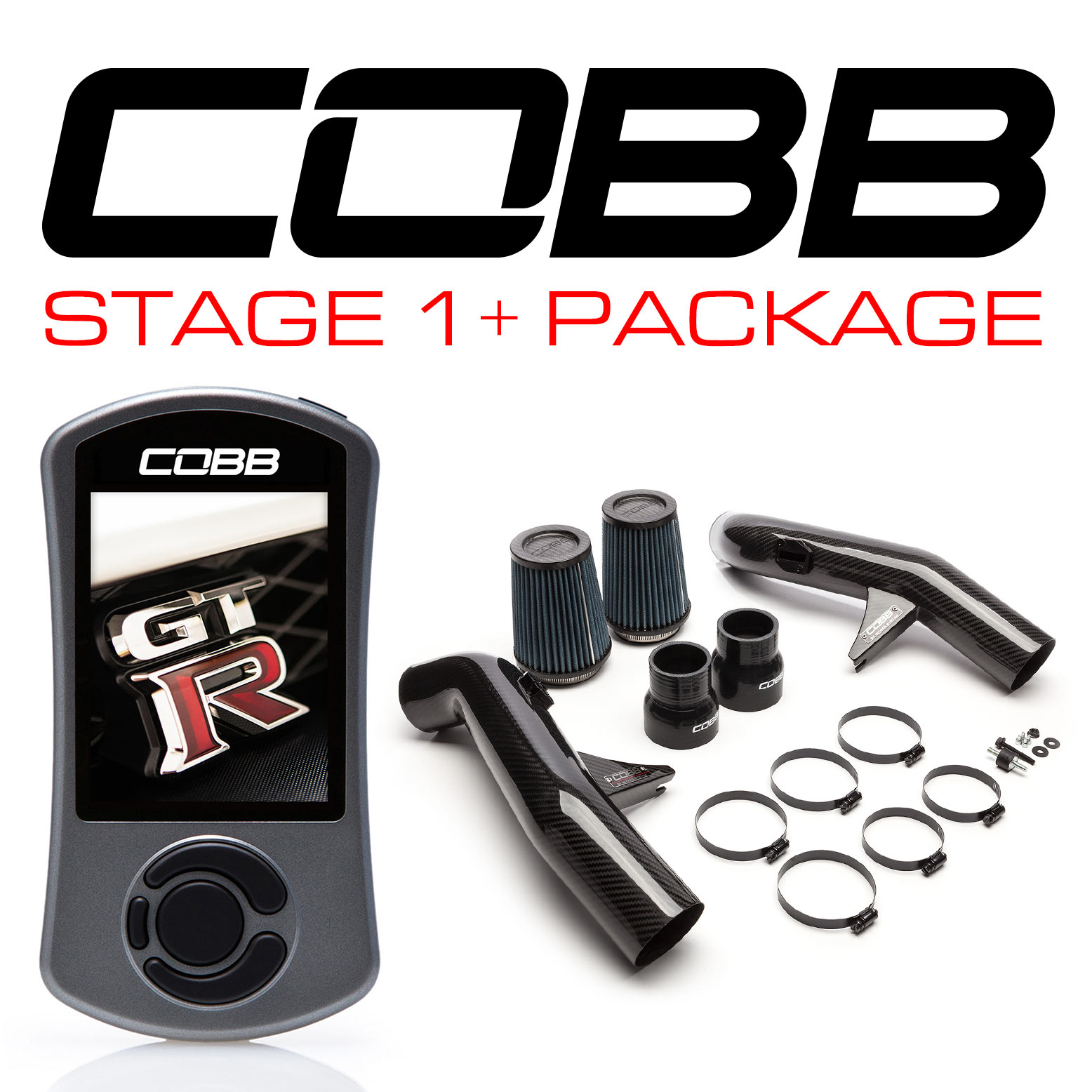 Nissan GT-R Stage 1 + Carbon Fiber Power Package NIS-006 with TCM Flashing
