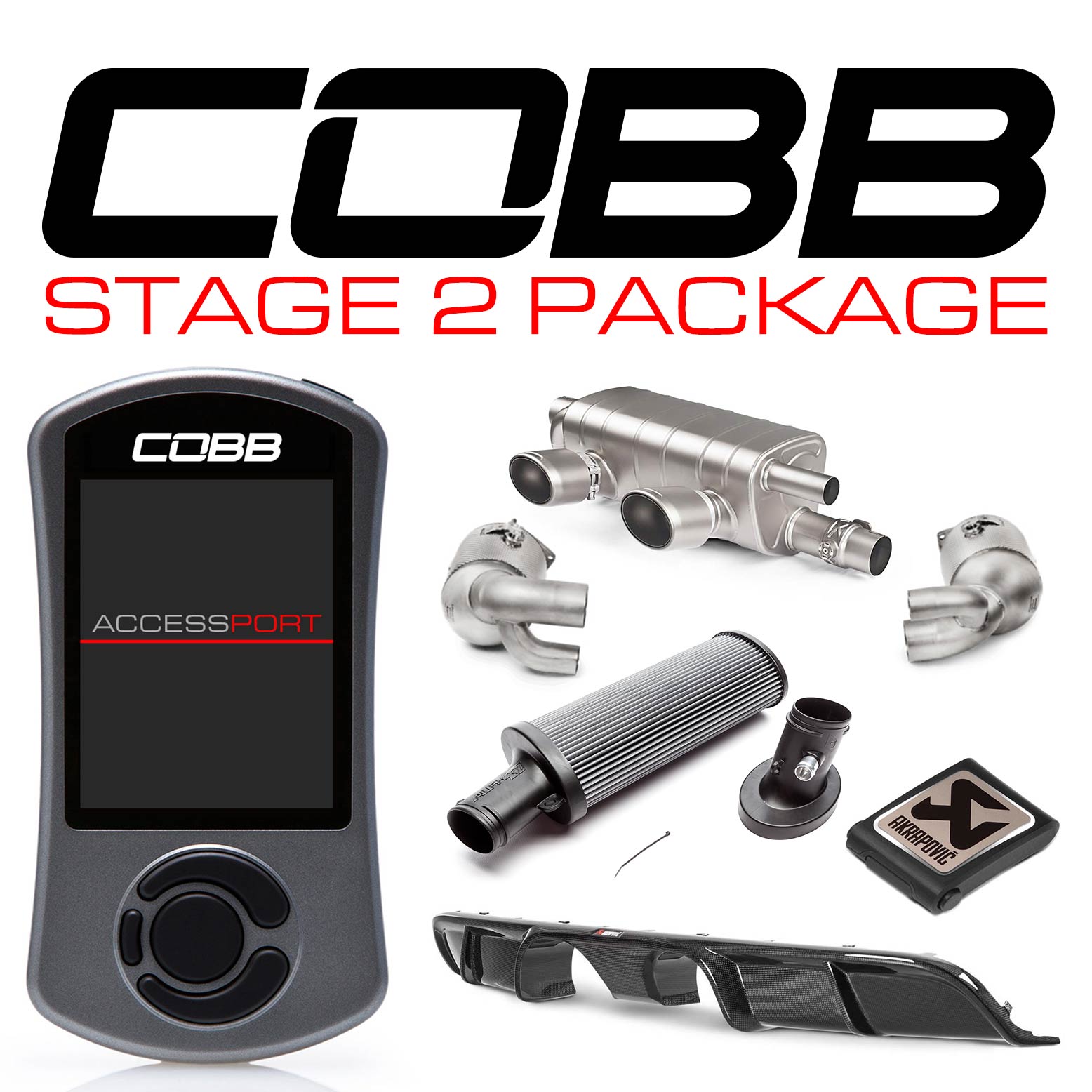 Porsche Stage 2 Power Package with PDK Flashing High Gloss (No Factory PSE) 911 991.2 Carrera / S / GTS 2017-2019