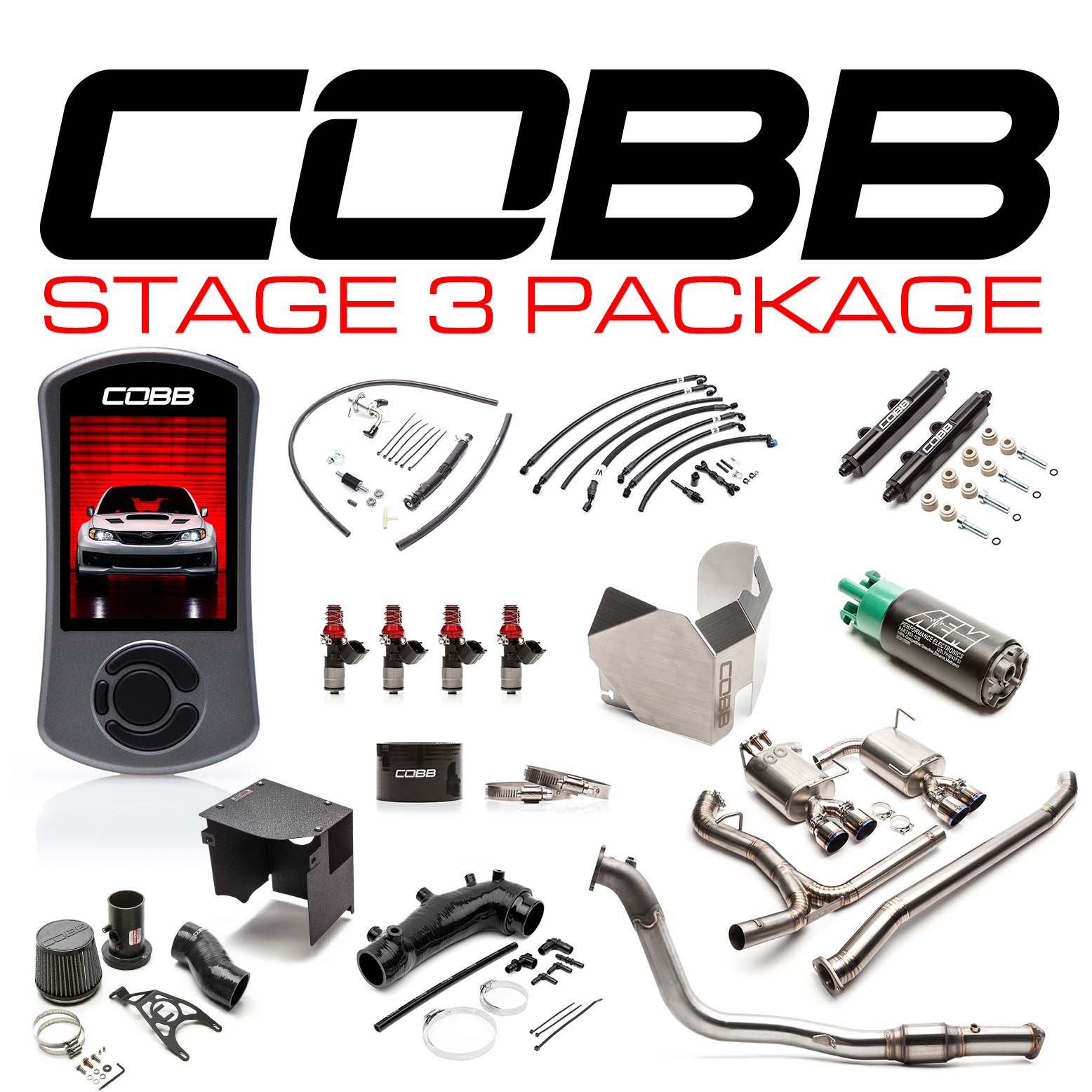 Subaru Stage 3 Power Package Titanium STI Sedan 2011-2014
