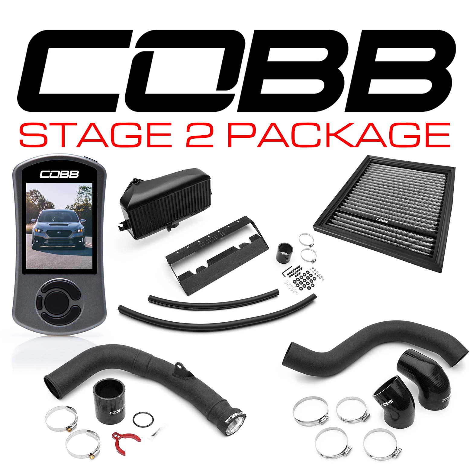 Subaru Stage 2 Power Package Black WRX 2022-2023