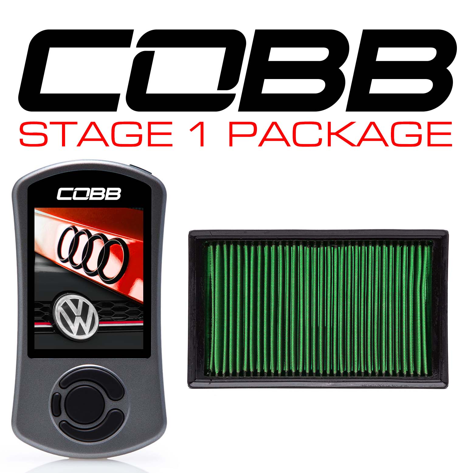 Stage 1 Power Package with DSG / S Tronic Flashing for Volkswagen (Mk7) Golf, (Mk7/Mk7.5) GTI, Jetta (A7) GLI, Audi A3 (8V)